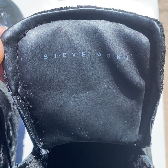 Supra Strapped 2 in Black Fullgrain Distressed - Picture 6 of 7